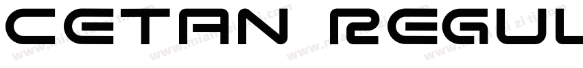 Cetan Regular字体转换
